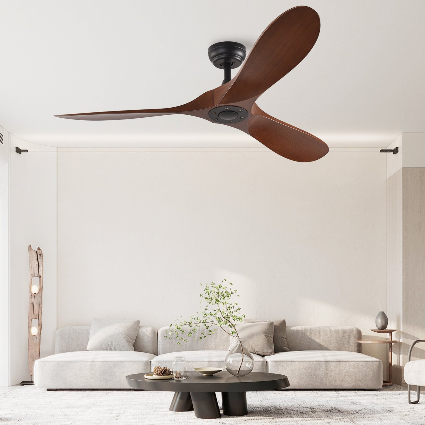 52" Remote Control Integrated Light Ceiling Fan